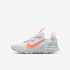 junior white nike react