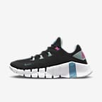 Nike women's metcon 4 shop selfie training shoes - black/chrome