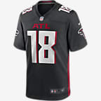 : Youth Calvin Ridley Black Atlanta Falcons Replica Player Jersey  : Sports & Outdoors