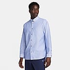 Nike Life Men's Long-Sleeve Oxford Button-Down Shirt. Nike IE