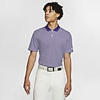 nike striped polo