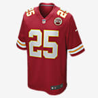 Men's Nike JuJu Smith-Schuster Red Kansas City Chiefs Game Jersey