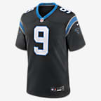 Nike Carolina Panthers No21 Jeremy Chinn Blue Men's Stitched NFL Limited Rush 100th Season Jersey