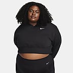 Nike Sportswear Phoenix Fleece Women's Cropped V-Neck Top. Nike ID