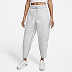 Nike, Pants & Jumpsuits, Nike Dri Fit Womens Black Drawstring Waist Side  Bottom Slit Capris Pants Size S
