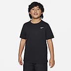 Nike Multi Older Kids' (Boys') Dri-FIT Short-Sleeve Top. Nike LU