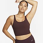 Bra. Nike Women\'s Non-Padded Sports Light-Support Zenvy Longline