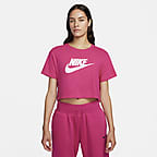 Nike Sportswear Essential Women's Cropped T-Shirt. Nike VN