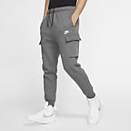 nike cargo joggers black