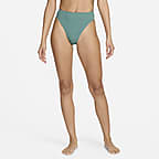Nike Essential Women's High-Waisted Swim Bottoms. Nike.com  High waisted  swim, High waisted swim bottoms, Nike swimwear