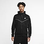 nike tape poly full zip hoodie junior