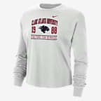 Howard Women's Jordan College Boxy Long-Sleeve T-Shirt. Nike.com