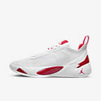 White/Fire Red/White