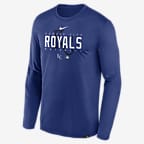 Kansas City Royals Game Supreme Long Sleeve T-Shirt by Majestic