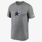 : NFL Dallas Cowboys Mens Nike Dri Fit Crew Top, Anthracite,  Small : Sports & Outdoors