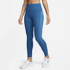 Nike Fast Women's Mid-Rise 7/8 Printed Leggings with Pockets. Nike HR