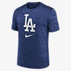 Nike Logo Velocity (MLB Los Angeles Dodgers) Men's T-Shirt. Nike.com