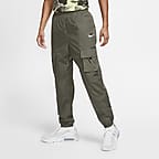 nike reflective swoosh woven pant