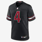 Nike Arizona Cardinals No1 Kyler Murray Black Women's Stitched NFL Limited Rush 100th Season Jersey