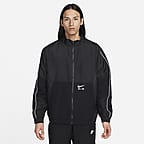 Nike air woven track 2024 jacket