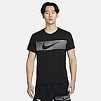 Nike Miler Flash Men's Dri-FIT UV Short-Sleeve Running Top. Nike IN