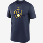 Nike Dri-FIT City Connect Logo (MLB Milwaukee Brewers) Men's T-Shirt. Nike .com