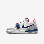 White/Wolf Grey/University Red/French Blue