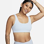 Nike yoga alate curve women's medium-support lightly lined sports bra, sports  bras, Training