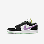 White/Black/Green Glow/Violet Shock