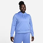 Nike Women's Therma-FIT One Pullover Graphic Hoodie, XS, Polar
