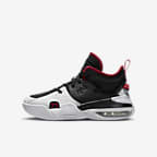 Black/Gym Red/White