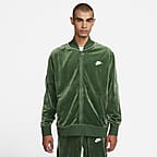 Nike hot sale suede tracksuit