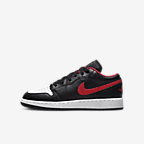 Sort/Hvid/Fire Red