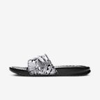 women's nike benassi jdi print fp slide sandals