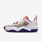 White/Canyon Gold/Pinksicle/Court Purple