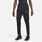 Nike Track Pants Dri-FIT Academy - Grey Heather/Black/Sunset Glow