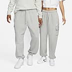 Nike Sportswear Club Fleece Women's Mid-Rise Oversized Sweatpants 2XL White
