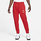 nike sportswear swoosh french terry trousers