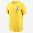 Boston Red Sox City Connect Logo Men's Nike MLB T-Shirt. Nike.com
