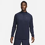 Nike Dri-Fit Brazil 1/4 Zip Top - Aqua Blue