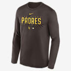 Nike Dri-FIT Team Legend (MLB San Diego Padres) Men's Long-Sleeve T ...