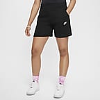 Nike Sportswear Club Fleece Older Kids' (Girls') 13cm (approx.) French  Terry Shorts. Nike LU