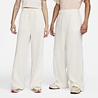 Nike women's pants 2022 winter new imitation sherpa loose wide-leg straight  pants casual trousers DV4362-258