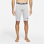 Licra Slider Softbol Shorts Compresión Nike Dri Fit Blanco DAMA