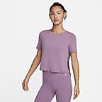 NIKE Yoga Transcend Dri-Fit t-Shirt- S- NEW- $50 heather grey