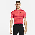 Nike men's tiger woods thin sale stripe zonal cooling golf polo