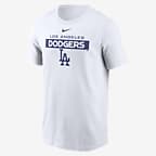 Nike Team Issue (MLB Los Angeles Dodgers) Men's T-Shirt. Nike.com