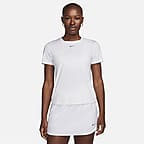 Nike Women's One Classic Dri-FIT Short-Sleeve Top (Plus Size) in Red -  ShopStyle