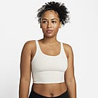 Nike Women's DF Light-Support Padded Longline Sports Bra - Hibbett