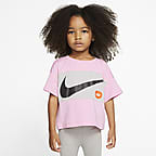 Prenda para la parte superior corta de manga corta para bebé Nike. Nike.com